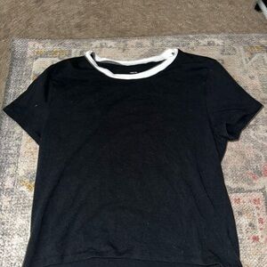 Black and White Women's Top